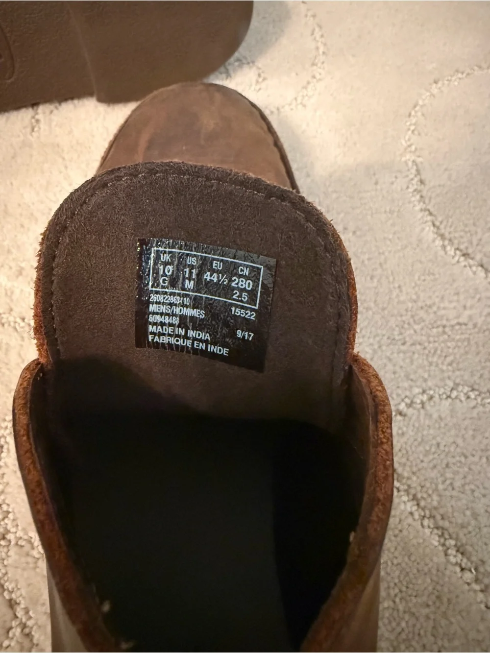 Clarks classic men’s